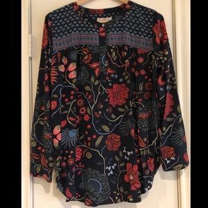 LOFT Blouse- floral print